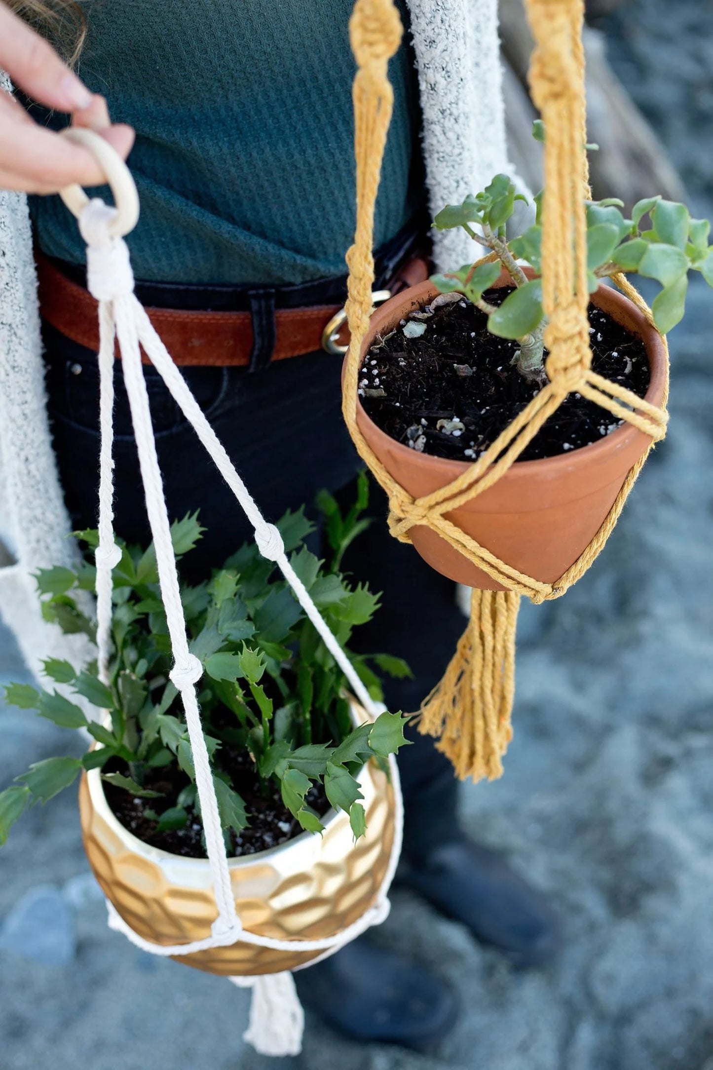 Minimalist Macramé Plant Hanger