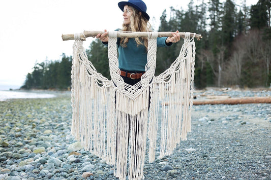 Extra Large Boho Macramé Wall Hanging