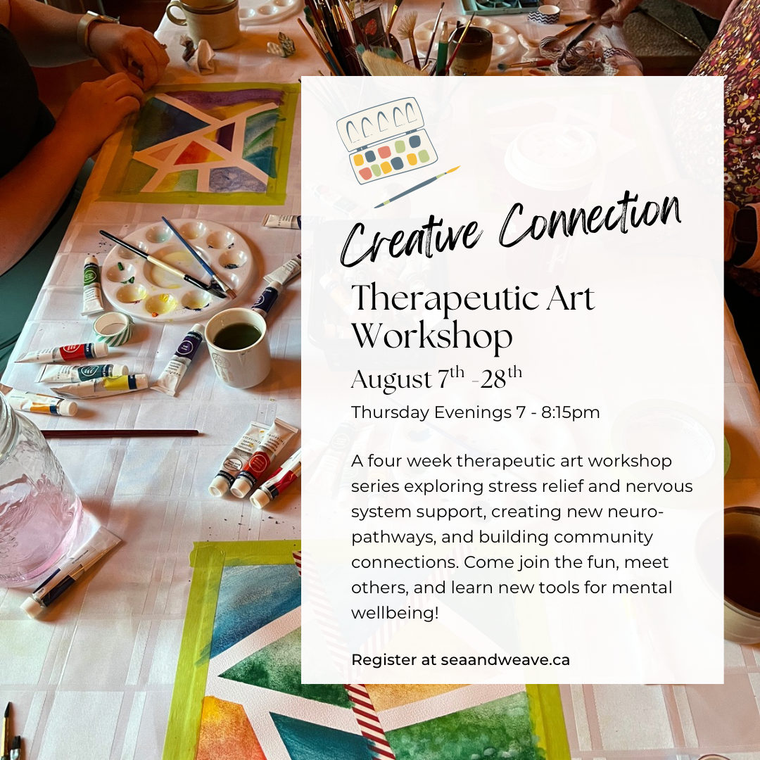 “Creative Connection”- Thursdays August 7th- 28th