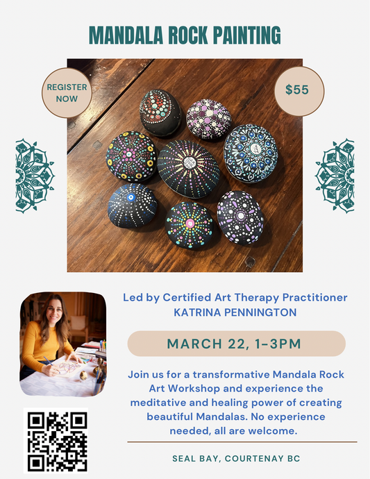 Mandala Dot Rock Painting Workshop- March 22nd