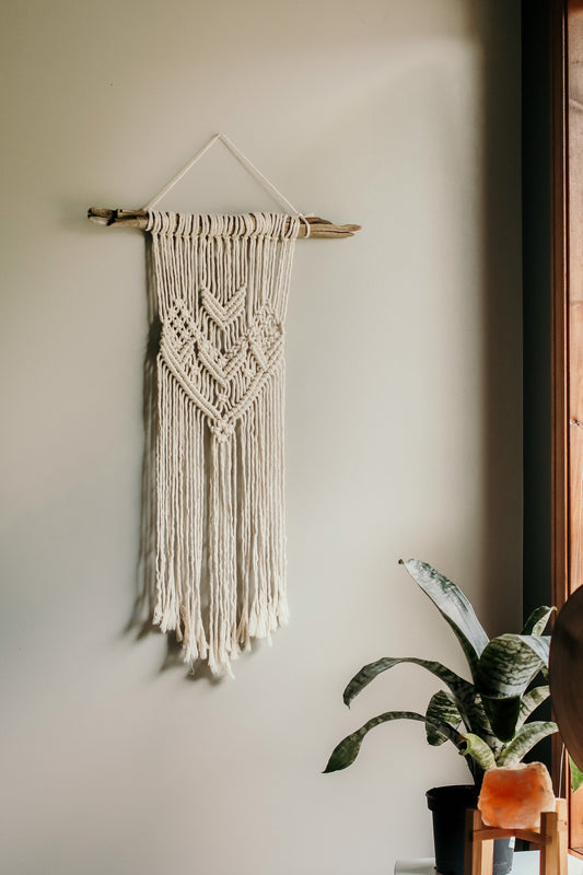 Long Boho Macramé Wall Hanging