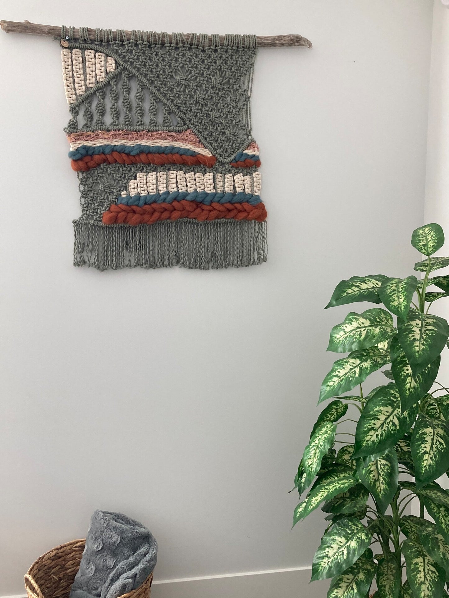 Large Macraweave Wall Hanging