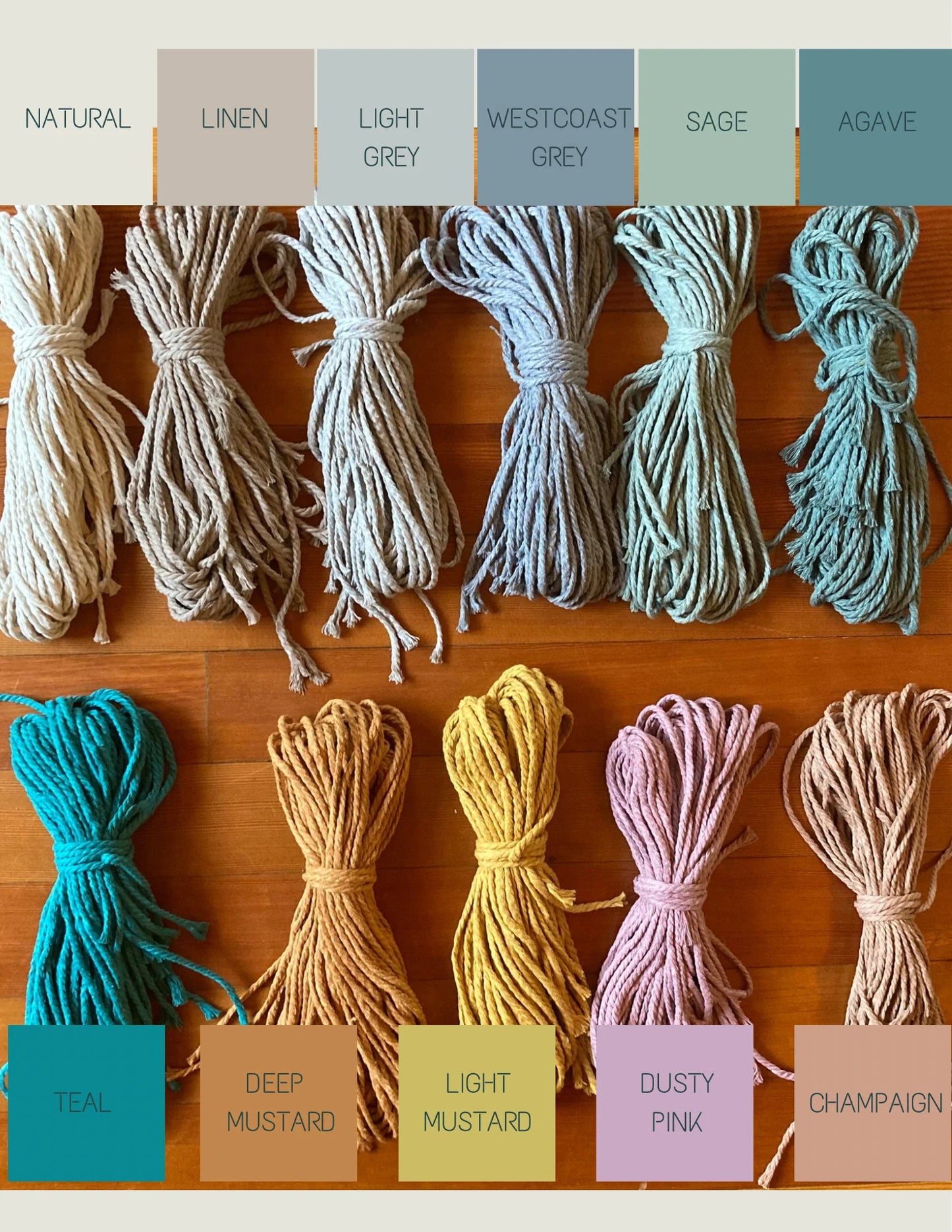 Macramé Kit- Basic Knots Wall Hanging