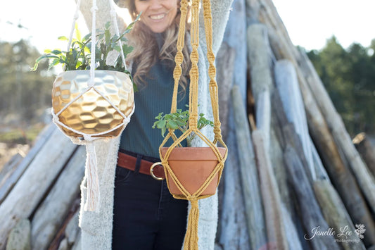 Detailed Macramé Plant Hanger